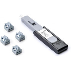 SmartKeeper Essential / 4 x RJ11 Port Blockers mit 1 x Lock Key Mini/Grau