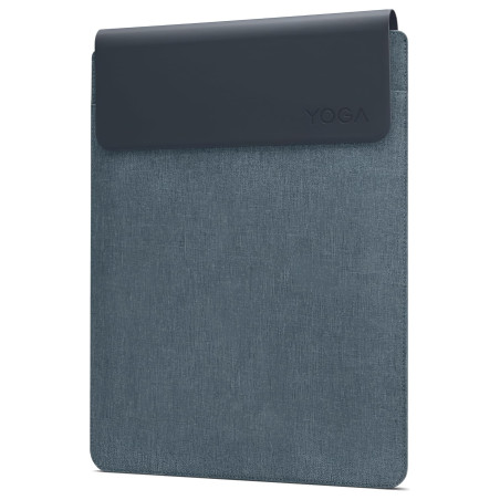 Lenovo Housse de Yoga pour Ordinateur Portable - 14,5" - Fermeture magnétique - Fine et légère - en matériaux recyclés - Poche s