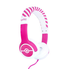 OTL Technologies Pokémon Casque Filaire Enfant Pokémon Pokémon Rose 3-7 Ans