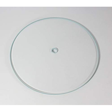 Rega Planar 2 Plateau en verre pour platines planar/RP/P 1/2/3/3-24/5/6/7 10 mm d'épaisseur