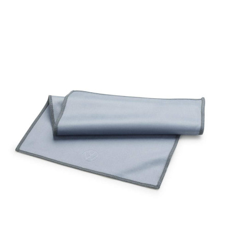 Volkswagen 000096151P Chiffon de Nettoyage pour écran Tactile en Microfibre, Gris