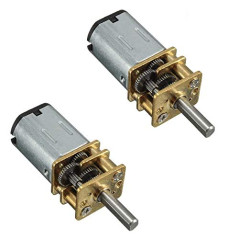 DollaTek 2Pcs DC 9V 105RPM 3mm Arbre Mini Engrenage En Métal Moteur GA12-N20 Moteur de réduction Mini moteur à engrenages de ret