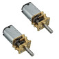 DollaTek 2Pcs DC 9V 105RPM 3mm Arbre Mini Engrenage En Métal Moteur GA12-N20 Moteur de réduction Mini moteur à engrenages de ret DollaTek 2Pcs DC 9V 105RPM 3mm Arbre Mini Engrenage En Métal Moteur GA12-N20 Moteur de réduction Mini moteur à engrenages de ret
