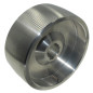 Roue d'entraînement pour meuleuse à courroie CNC, usinée, diamètre 130 mm, largeur 55 mm, alésage 24 mm, fabriquée en UE (roue m Roue d'entraînement pour meuleuse à courroie CNC, usinée, diamètre 130 mm, largeur 55 mm, alésage 24 mm, fabriquée en UE (roue m