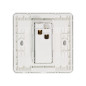 KDL Bouton poussoir de sortie de porte en plastique 86 x 86 pour système de sécurité Elextric Lock DIY KDL Bouton poussoir de sortie de porte en plastique 86 x 86 pour système de sécurité Elextric Lock DIY