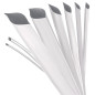 ISOLATECH Gaine thermorétractable au mètre, blanche avec adhésif Ø 40mm 3 mètres Kit 3:1 Polyoléfine pour l'isolation de câbles ISOLATECH Gaine thermorétractable au mètre, blanche avec adhésif Ø 40mm 3 mètres Kit 3:1 Polyoléfine pour l'isolation de câbles