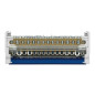 Orno LZ-8202/ Bloc Distribution Répartiteur Pour Rail DIN ou Tableau Electrique Avec 4 Rangées (15 fils)