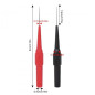 10PCS Sondes de Test pour Multimètre,Pointes de Touche de 0,7 mm, Pinces de Test Professionnelles avec étui de Protection Isolan 10PCS Sondes de Test pour Multimètre,Pointes de Touche de 0,7 mm, Pinces de Test Professionnelles avec étui de Protection Isolan