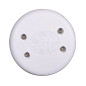 Interrupteur à pied avec contacts à vis, 1 pôle, 2 A 250 V, blanc, interrupteur de lampe Interrupteur à pied avec contacts à vis, 1 pôle, 2 A 250 V, blanc, interrupteur de lampe