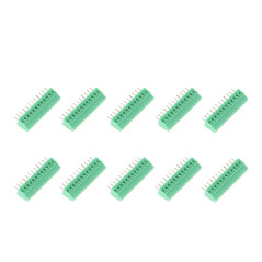 10PCS Connecteur de Bornier à Vis à Souder 12 broches 2.54mm Pas Bornier à Vis de PCB Circuit Imprimé