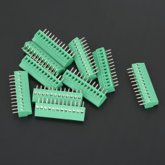 10PCS Connecteur de Bornier à Vis à Souder 12 broches 2.54mm Pas Bornier à Vis de PCB Circuit Imprimé