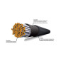 enjoy solar Câble de connexion 5m 4mm² professionnel pour module solaire compatible