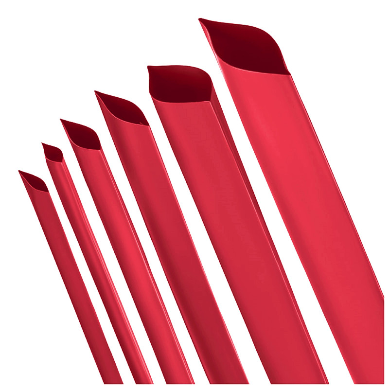 ISOLATECH Gaine Thermorétractable Ø20mm x 3m - Rouge - Rapport de Rétraction 2:1 - Polyoléfine - Sans Adhésif - Résistante aux U ISOLATECH Gaine Thermorétractable Ø20mm x 3m - Rouge - Rapport de Rétraction 2:1 - Polyoléfine - Sans Adhésif - Résistante aux U