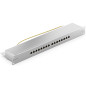 deleyCON CAT6 Panneau de Brassage 16 Port Bureau 19 Pouces Le Montage en Rack Assemblage du Serveur 16x RJ45 Blindé TIA568A TIA5 deleyCON CAT6 Panneau de Brassage 16 Port Bureau 19 Pouces Le Montage en Rack Assemblage du Serveur 16x RJ45 Blindé TIA568A TIA5