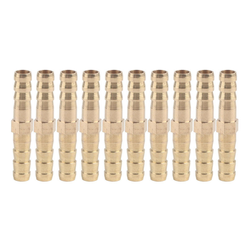 Marhynchus Outil de Connecteur de Tuyau, Connecteur Droit à Deux Voies, Droit pour Raccordement de Tuyaux(6mm 10pcs) Marhynchus Outil de Connecteur de Tuyau, Connecteur Droit à Deux Voies, Droit pour Raccordement de Tuyaux(6mm 10pcs)