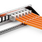deleyCON Kit de 24 Ports Panneau de Brassage Modulaire 1 U 19" Installation en Rack + 24x Modules Keystone RJ45 CAT6a Compatible deleyCON Kit de 24 Ports Panneau de Brassage Modulaire 1 U 19" Installation en Rack + 24x Modules Keystone RJ45 CAT6a Compatible