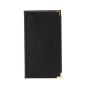 SECURIT - Porte-Addition Classic Line - 3 Encoches - Pour Café, Bar, Restaurant - Similicuir PU - Coloris Noir SECURIT - Porte-Addition Classic Line - 3 Encoches - Pour Café, Bar, Restaurant - Similicuir PU - Coloris Noir