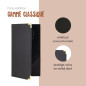 SECURIT - Porte-Addition Classic Line - 3 Encoches - Pour Café, Bar, Restaurant - Similicuir PU - Coloris Noir SECURIT - Porte-Addition Classic Line - 3 Encoches - Pour Café, Bar, Restaurant - Similicuir PU - Coloris Noir