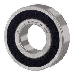 XiKe 10 Pièces 6202-2RS Roulements à billes 15x35x11mm Acier chromé et Double joint en caoutchouc et Pré-lubrifié, 6202RS Roulem