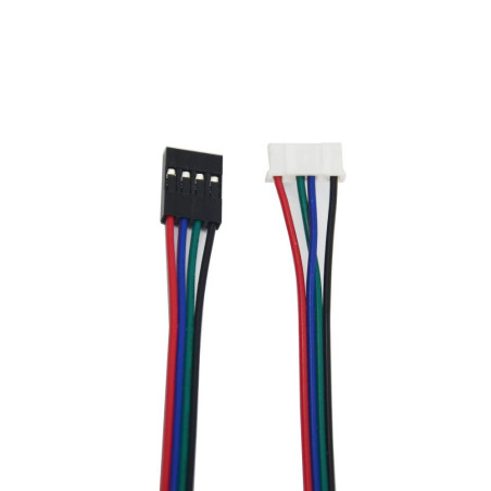 Iverntech 6 pièces 1,5 m XH2.54 Dupont 4 broches à 6 broches, câble de moteur pas à pas pour imprimante 3D Nema 17 moteur pas à