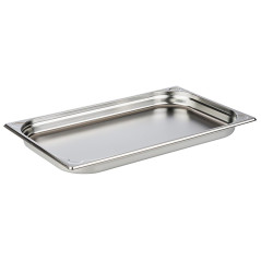 APS GN bacs 53 x 32,5 cm, Tiefe: 40 mm Acier Inoxydable, 5 Liter