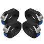 Sangle à Griffe Sangle d'arrimage Sangle de Fixation - Noir - 1m 2,5m 4m 6m - Charge maximale 250 kg DIN en 12195-2, 4 pièces 2. Sangle à Griffe Sangle d'arrimage Sangle de Fixation - Noir - 1m 2,5m 4m 6m - Charge maximale 250 kg DIN en 12195-2, 4 pièces 2.
