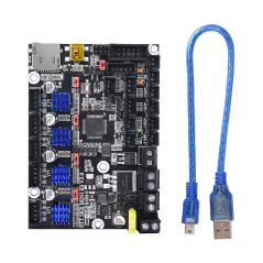 BIGTREETECH SKR Mini E3 V2.0 Carte de contrôle 32 bits avec pilote UART TMC2209 Pièces d'imprimante 3D Cheetah pour Creality End