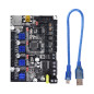BIGTREETECH SKR Mini E3 V2.0 Carte de contrôle 32 bits avec pilote UART TMC2209 Pièces d'imprimante 3D Cheetah pour Creality End