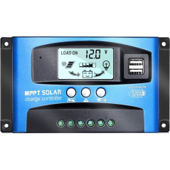 Y&H 40A MPPT Régulateur de charge du panneau solaire avec surveillance automatique de la mise au point 12V 24V avec double port