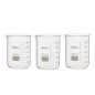 Verre à Précipités Verre Borosilicate LBG 3.3 (250ml, 3) Verre à Précipités Verre Borosilicate LBG 3.3 (250ml, 3)