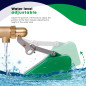 MUYIRTED Valve en laiton de 1/2" avec flotteur en plastique, robinet à bille flottante pour réservoir d'eau, humidificateur à re MUYIRTED Valve en laiton de 1/2" avec flotteur en plastique, robinet à bille flottante pour réservoir d'eau, humidificateur à re