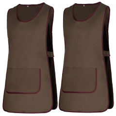 Misemiya - Colis 2 Unités - Nettoyage Tablier Travail Uniforme Nettoyage MÉDICAL Clinique VÉTÉRINAIRE SANITAIRE HOSPITALITÉ- Ref