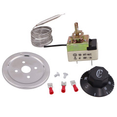 Earth Star Terre étoile 2 metres 50–300 degrés F Nouveau Thermostat de Chauffage, poêle à Frire Thermostat, contrôle de températ