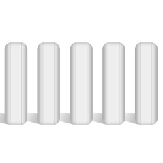 stonylab 5 Paquet Ensemble de Barre d'Agitation, 30 mm PTFE Magnétiques Revêtues stir bar Blanc Mélangeur à Agitation pour Agita