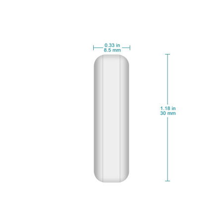 stonylab 5 Paquet Ensemble de Barre d'Agitation, 30 mm PTFE Magnétiques Revêtues stir bar Blanc Mélangeur à Agitation pour Agita