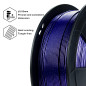 ZIRO Diamant Filament de Imprimante 3D Diamant Série PLA 1.75mm 1kg (2.2 lb), Précision Dimensionnelle +/- 0.03mm, Diamant Bleu