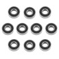 10 pcs roulements à billes, 12 mm x 28 mm x 8 mm roulements à double blindage, roulements à billes miniatures 6001-2RS, adoptant 10 pcs roulements à billes, 12 mm x 28 mm x 8 mm roulements à double blindage, roulements à billes miniatures 6001-2RS, adoptant