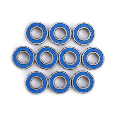 Roulements à Billes en Acier Double-Blindé 5x11x4mm Kit + Roulement à Bride en Acier Double-Blindé 5x11x4mm + Pour Applications