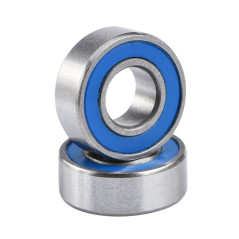 Roulements à Billes en Acier Double-Blindé 5x11x4mm Kit + Roulement à Bride en Acier Double-Blindé 5x11x4mm + Pour Applications 