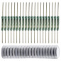 Gebildet 20pcs Interrupteur à Lames en Verre - Contact à Lames, Circuit de Connexion/Coupure, Induction Magnétique Avec Aimant Gebildet 20pcs Interrupteur à Lames en Verre - Contact à Lames, Circuit de Connexion/Coupure, Induction Magnétique Avec Aimant