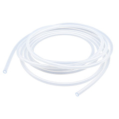Tuyau en silicone de 3 mm ID x 6 mm OD - 5 mètres, LAVMHAB Tuyau de qualité alimentaire flexible en silicone transparent pour tr
