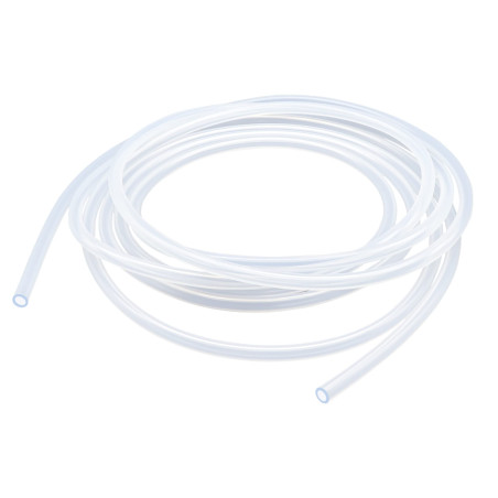 Tuyau en silicone de 3 mm ID x 6 mm OD - 5 mètres, LAVMHAB Tuyau de qualité alimentaire flexible en silicone transparent pour tr