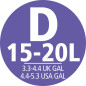 Brabantia Sacs Poubelle PerfectFit (Code D - 15L / 20L), Ultra Résistant, Poignées Coulissantes (40 Sacs) Brabantia Sacs Poubelle PerfectFit (Code D - 15L / 20L), Ultra Résistant, Poignées Coulissantes (40 Sacs)