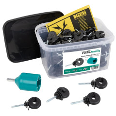 VOSS.farming 150x isolateurs annulaires + visseur + boîtier