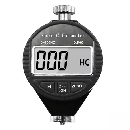Maizoon Shore C Testeur de Dureté Avec écran LCD 0-100 HC Outil de Test pour Pneus Plastique Caoutchouc Cuir NE10C