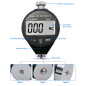Maizoon Shore C Testeur de Dureté Avec écran LCD 0-100 HC Outil de Test pour Pneus Plastique Caoutchouc Cuir NE10C Maizoon Shore C Testeur de Dureté Avec écran LCD 0-100 HC Outil de Test pour Pneus Plastique Caoutchouc Cuir NE10C