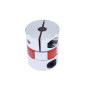 D30-L40 Taille de perçage 14 x 14 mm - Coupleur d'arbre flexible CNC Moteurs pas à pas 3D Traitement d'oxydation de surface - Tr D30-L40 Taille de perçage 14 x 14 mm - Coupleur d'arbre flexible CNC Moteurs pas à pas 3D Traitement d'oxydation de surface - Tr