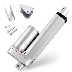DCHOUSE Actionneurs à Mouvement linéaire, 1000N Jusqu’à 150mm de Trajet maximale, Tension nominale 12V DC, Convient à Usage élec