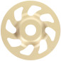 PRODIAMANT Meules boisseaux diamantée 125 mm x 22,2 mm Turbo ST81 Meule diamantée béton pierre naturelle qualité professionnelle PRODIAMANT Meules boisseaux diamantée 125 mm x 22,2 mm Turbo ST81 Meule diamantée béton pierre naturelle qualité professionnelle