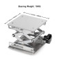 stonylab Table Élévatrice de Laboratoire, Table de Levage Plate-Forme de Laboratoire en Acier Inoxydable, 150 x 150mm, Hauteur d stonylab Table Élévatrice de Laboratoire, Table de Levage Plate-Forme de Laboratoire en Acier Inoxydable, 150 x 150mm, Hauteur d